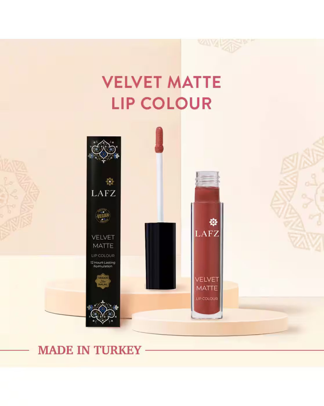 Halal Velvet Matte Lip Colour/Watermelon Red (423)