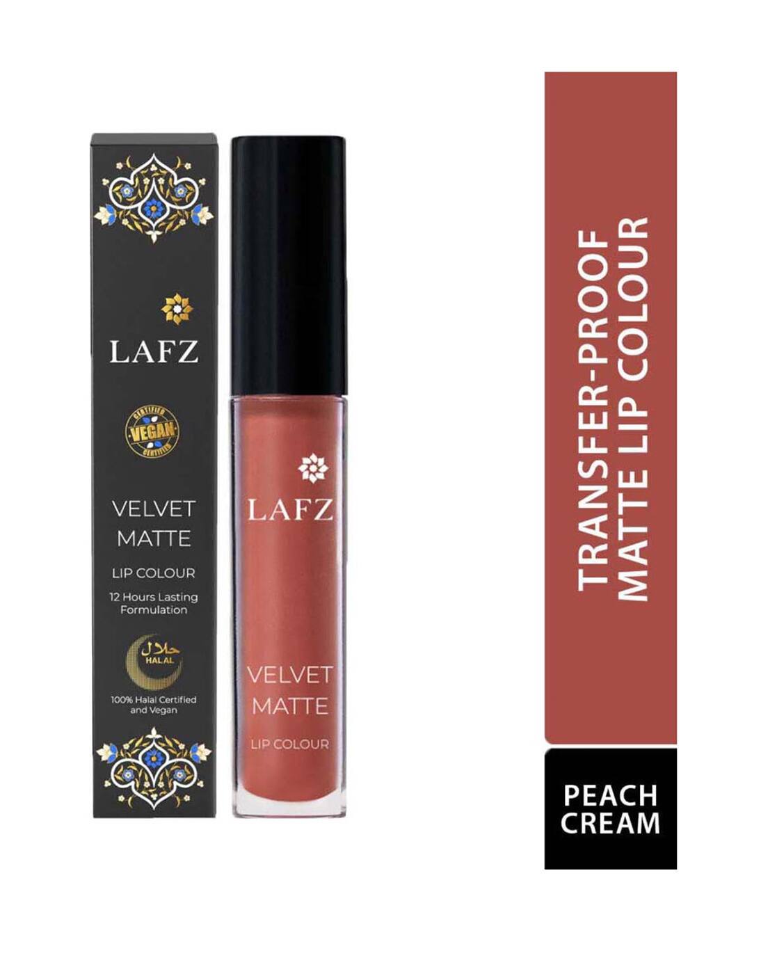 Halal Velvet Matte Lip Colour/Peach & Cream (421)
