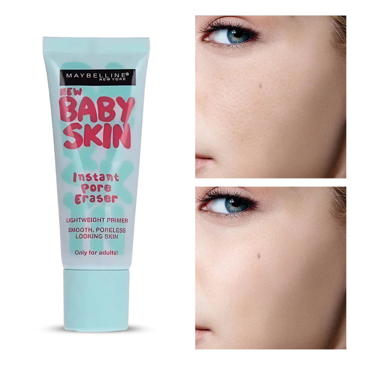 Maybelline Baby Skin Pore Eraser Clear Primer TMaybelline Baby Skin Pore Eraser Clear Primer Tubeube
