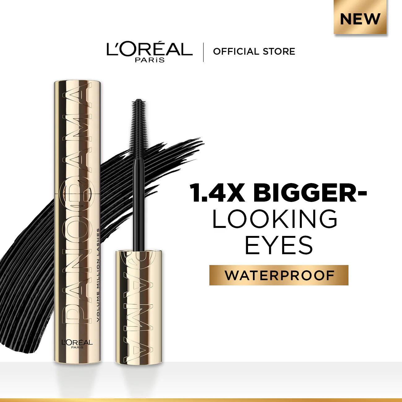 L'Oreal Paris Voluminous Panorama Mascara 702 Black Brown