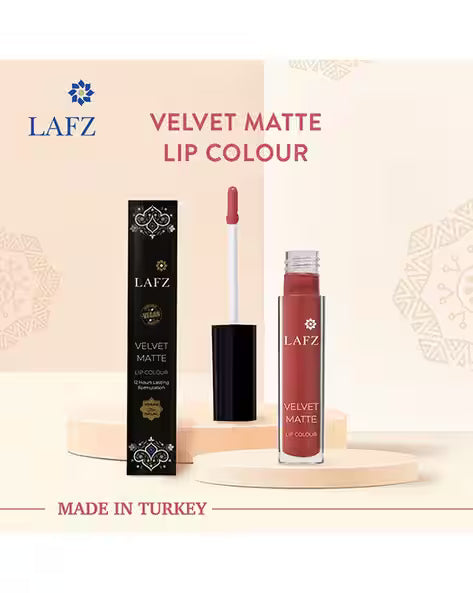 Halal Velvet Matte Lip Colour/Fuchsia Flare (414)