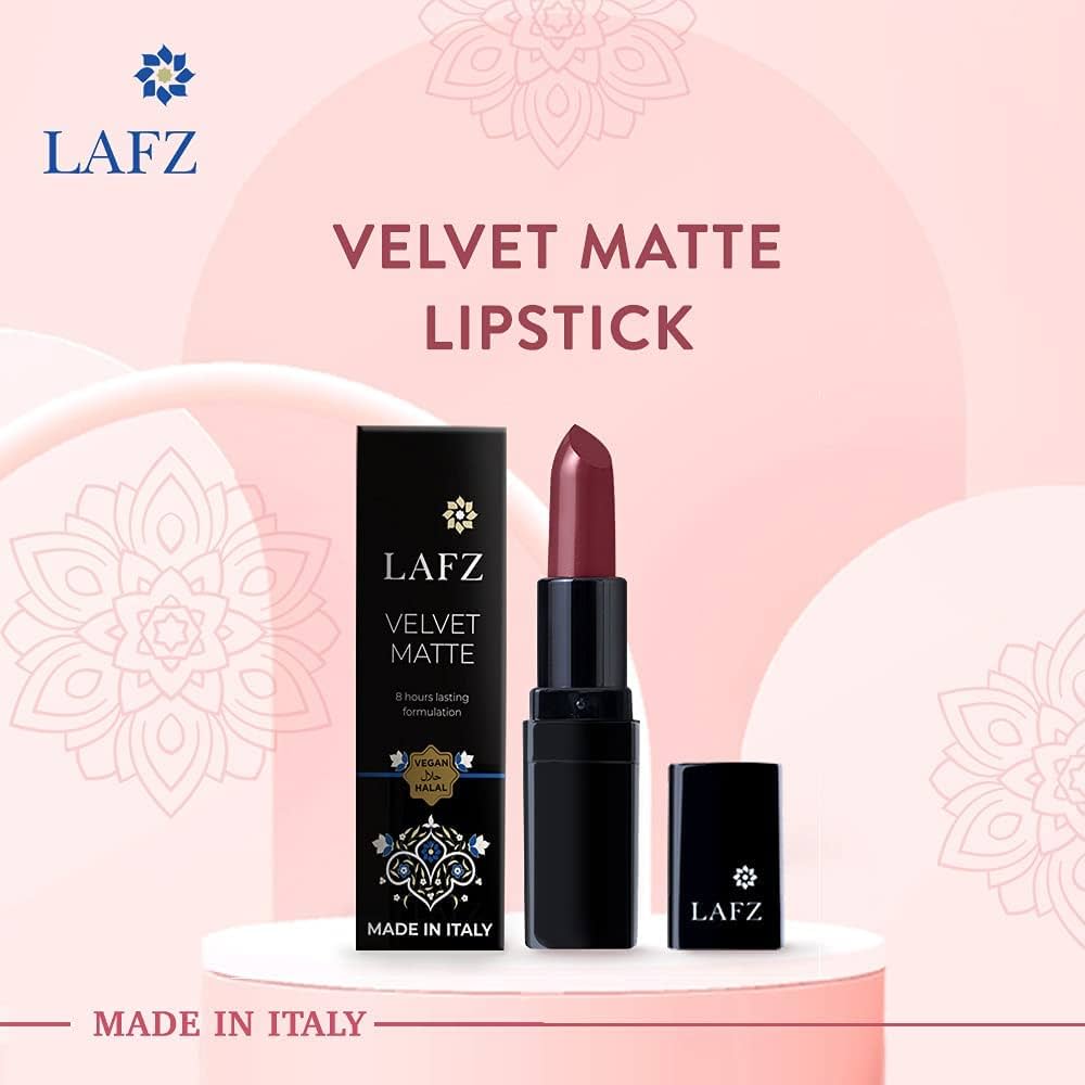 Halal Velvet Matte Lipstick/ Dark Mulberry
