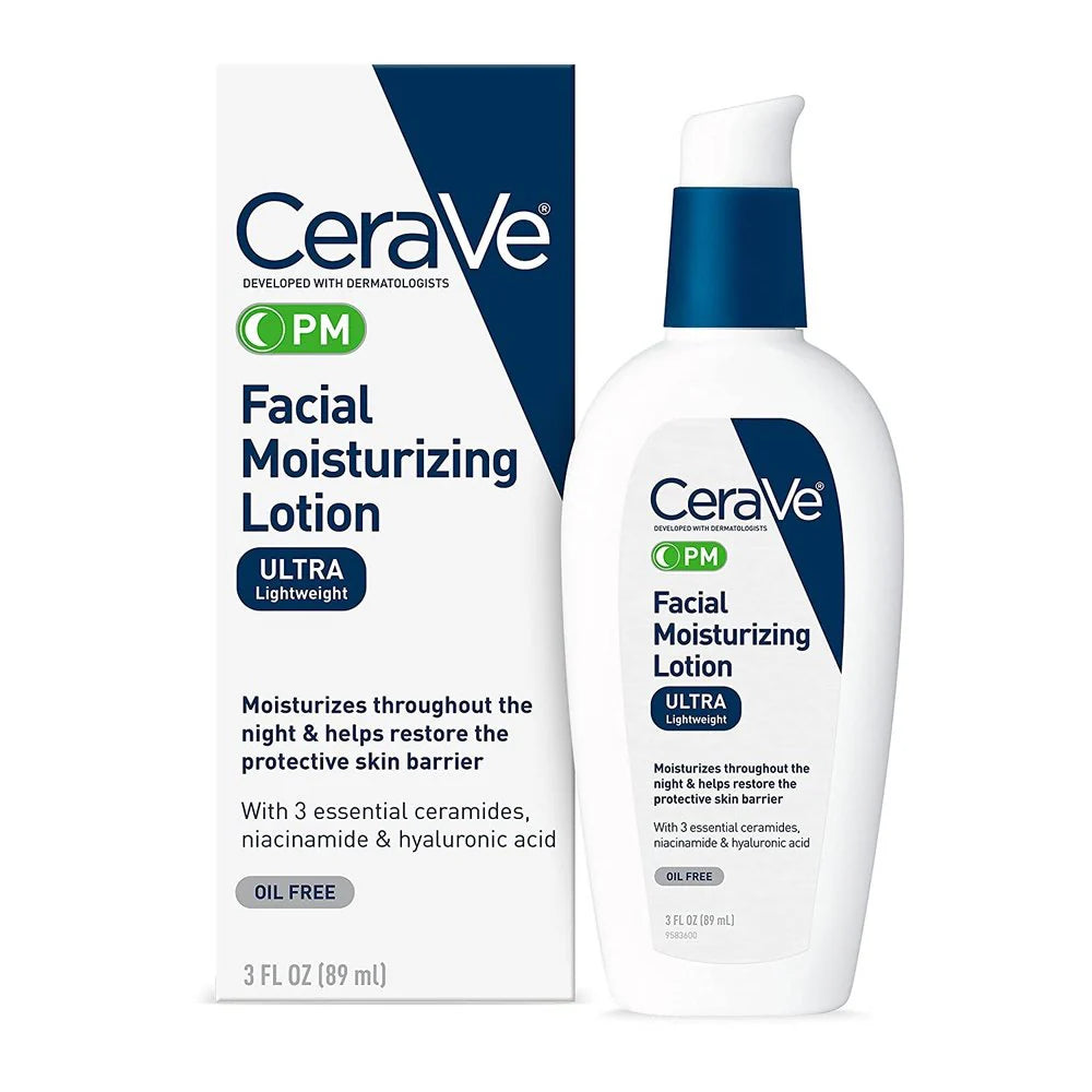 CeraVe PM Facial Moisturizing Lotion Ultra Lightweight