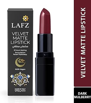 Halal Velvet Matte Lipstick/ Dark Mulberry