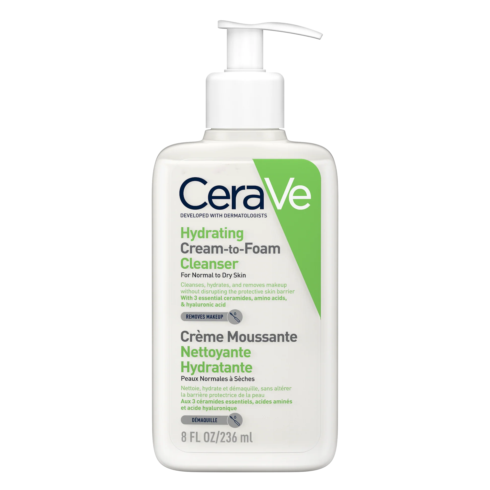 CeraVe Hydrating Cream to Foam Cleanser