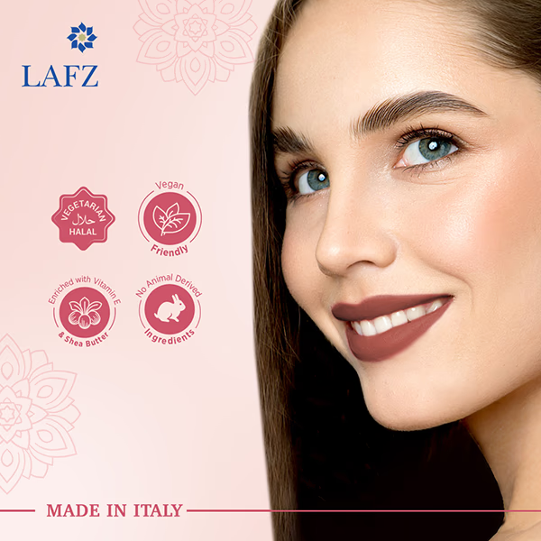 Halal Velvet Matte Lipstick/ Warm Cocoa