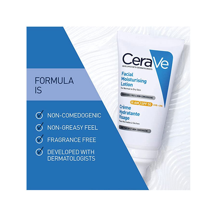CeraVe Facial Moisturising Lotion With SPF 25 For Normal to Dry Skin