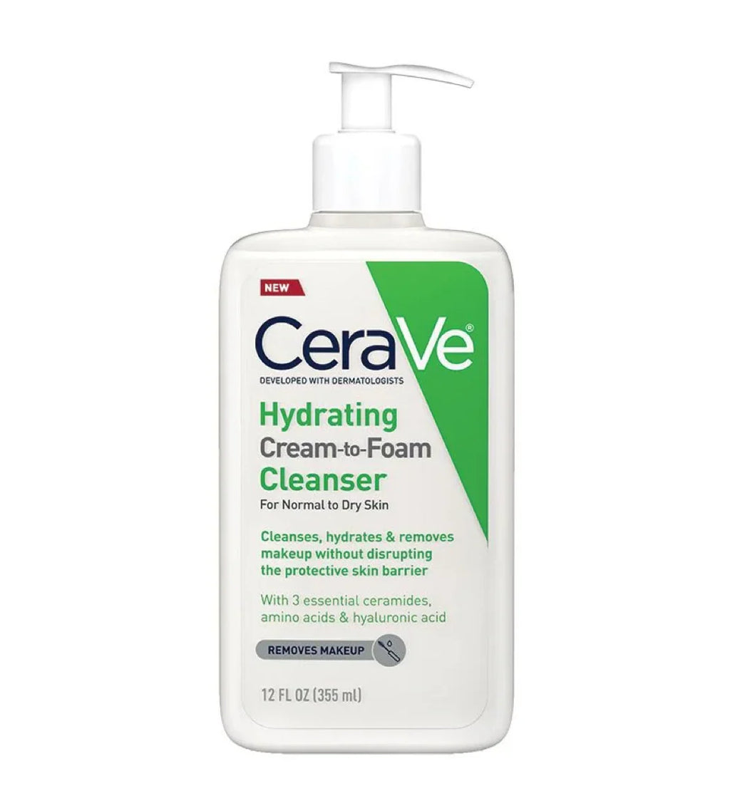 CeraVe Hydrating Cream to Foam Cleanser