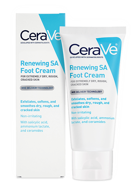 CeraVe SA Renewing Foot Cream