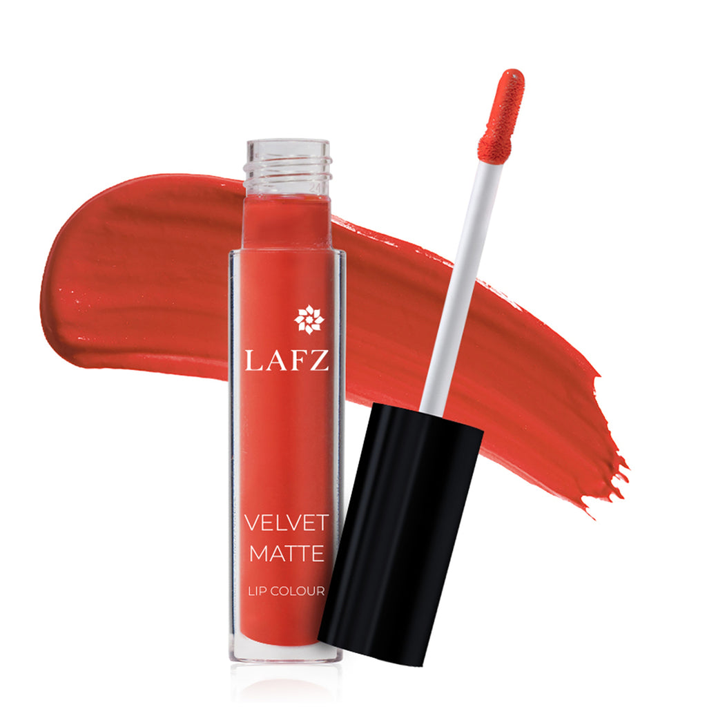 Halal Velvet Matte Lip Colour/Coral Rush (411)