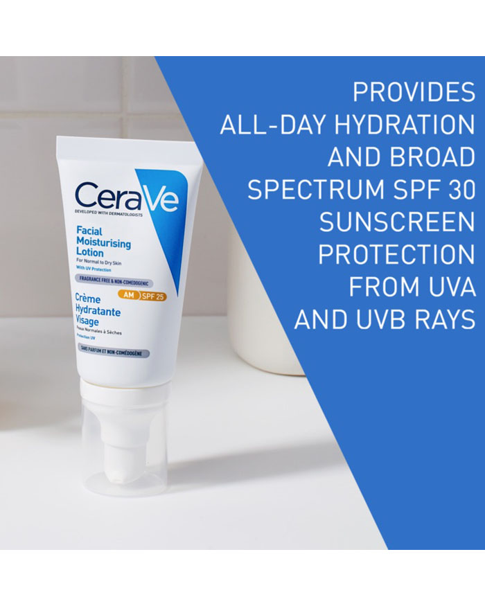 CeraVe Facial Moisturising Lotion With SPF 25 For Normal to Dry Skin