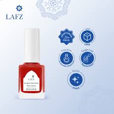 Halal Peelable Nail Polish /301 Poppy Red