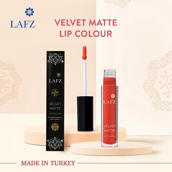 Halal Velvet Matte Lip Colour/Spice Ginger (417)